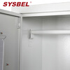 Sisbell WA920450Y emergency equipment cabinet emergency tool equipment storage cabinet PPE cabinet with window glass/45gal/170L WA920450 gray emergency equipment cabinet double door (with glass)