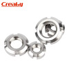 Creaby304 stainless steel slotted round nut locking stop and four-slot nut M18x1.5 thread 1 piece 304