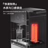 AUX water dispenser instant hot bottom-mounted household thermos cup for milk vertical warm type rapid heating bottom bucket water dispenser instant hot and drink gray warm type YJX-01