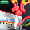 LAOA old A insulated electrician's scissors and voltage-resistant cable scissors and peeling scissors LA112216
