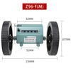 Bairuichuan roller type counter high-precision mechanical counter Z96-F (M) meter counter