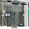 LXWMZJ brand/ideal minimalist design three functions three water outlets constant temperature shower head gun gray constant temperature model