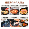 Liven electric baking pan for household use 36mm deepened 1800W high power double-sided heating antibacterial electric pancake pan pancake pan pancake pan barbecue pan sandwich breakfast machine LR-J3076