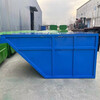 Swing-arm type garbage bin, large outdoor movable 3-4 cubic meter vehicle-mounted sanitation industrial community object, customized model 5 cubic meters, shipping included