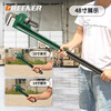 Green forest pipe wrench pipe wrench water pipe pliers multi-functional household self-tightening reinforced plastic dipped pipe wrench 10 inches