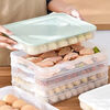 Fantasy Dumpling Storage Box Kitchen Extra Thick Dumpling Box Refrigerator Fresh-keeping Box Dumpling Box Large Capacity Extra Large Frozen Storage R-Transparent White High Freshness Preservation Anti-odor R-Transparent White High Freshness Preservation Anti-odor Extra Large Thickened Model 2 Layers 2 Covers Can Hold 150 Pieces