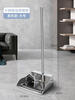 Dustpan stainless steel single garbage shovel large iron dustpan thickened 304 garbage bucket sweeper ash bucket rub stainless steel dustpan large thickened