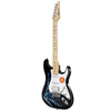 Minsine Magic Sound/Blue Lightning Advanced Single Shake Electric Guitar Set Comes with entry-level learning materials