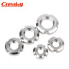 Creaby304 stainless steel slotted round nut locking stop and four-slot nut M18x1.5 thread 1 piece 304