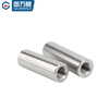 Guwanji 304 stainless steel pin double-headed internally threaded cylindrical pin with holes at both ends support column connecting rod guide column national standard M8x20xM5 2 pieces
