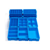 Plastic box compartment box multi-grid storage box storage box screw storage partition tool parts box turnover box thickened turnover box 350 boxes 375*276*83 (thickened)