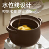 Cuidahuang casserole soup pot stew pot health pot high temperature resistant non-cracking ceramic pot suitable for 2~3 people 3L