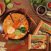 Yangyang (YUMYUM) Tom Yum Hot and Sour Shrimp Soup Instant Noodles imported from Thailand 70g*5 bags of instant midnight snack curry seafood instant noodles Tom Yum Hot and Sour Shrimp Soup Noodles 70g*5 bags