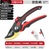 DELIXI ELECTRIC gardening scissors, special scissors for cutting branches, floral scissors, garden fruit tree pruning shears, two-color handle