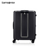 Samsonite trolley suitcase, large capacity, lightweight and durable, suitcase can be boarded on board QX0 black 28 inches