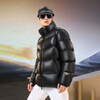 Govan Black Gold Goose Down Jacket Pioneer 4.0 Five-Grid 2024 New Men's Short Winter Fashion Down Jacket Black L
