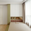 Sophia tatami bed customization small apartment study furniture storage bed wardrobe combination storage desk cabinet bookcase integrated custom gold