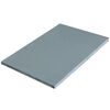 Zhuoji gray PVC sheet hard plastic sheet PVC acid and alkali resistant insulating rubber sheet 2-50mm customized size