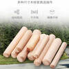 Manqiju national standard round wood tenon/wood bolt/wood stick/wood plug/wood chips/wood figure/wood pin/wood wedge/wood tip furniture connector 6mm*40mm (100 pieces)