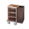 Linen cart, guest room service cart, hotel work cart, cleaning cart, stainless steel trolley, cleaning cart, single-sided linen cart