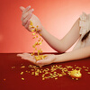 Saturday Fortune Gold 999 Yuanbao Gold Bar Little Golden Bean Love Bounty Gamer Investment Gold Priced Love - 1g