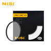 NiSi ultra-thin copper frame UNC uv mirror 62mm filter (black frame) double-sided multi-layer coating SLR mirrorless camera lens protection filter suitable for Nikon, Canon and Sony