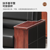 Zhongwei office sofa guest sofa reception sofa simple business sofa office sofa combination 3+1+1+large coffee table