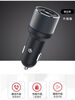 NetEase Cloud Music Car Charger Bluetooth Player FM Launch Music Dual USB Car Charging Car Charger Fast Charging Version pus Dark Black Official Standard
