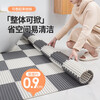 Masifu PVC bathroom waterproof splicing floor mat carpet bathroom toilet swimming pool anti-slip mat gray 300*300*9mm (4 pieces/pack)