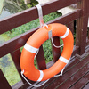 Professional marine stainless steel lifebuoy bracket, iron lifebuoy hanger hook, matching tripod storage rack, iron lifebuoy rack (galvanized)