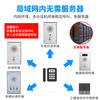 RECEPTOR IP network intercom system two-way network voice visual intercom system parking lot prison factory one-click intercom ip intercom system customization solution consult customer service