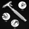 Car safety hammer along the way, all-metal tungsten steel head, multi-functional emergency rescue hammer, vehicle-mounted escape hammer, window breaker F06