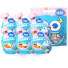 Fawn Blue Baby Label Infant Fruit Puree 6 bags 480g complementary food puree pure fruit puree fruit baby snacks infant fruit puree 6 months +