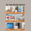 Hisense 216L three-door small refrigerator secondary energy efficiency direct cooling silver small apartment soft-freezing fine storage rental dormitory refrigerator BCD-216S1RNKQD