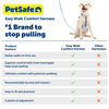 PetSafe pet harness, anti-pull training, full body cushion, 5-point adjustable, suitable for large dogs, nylon blue