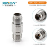 XINQY Xinqiyuan 2.4mm high frequency millimeter wave adapter DC-50GHz RF coaxial stainless steel adapter male/female mutual conversion 2.4 female-2.4 female 2.4-KKGD