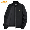 JEEP Jacket Men's Bomber Jacket Executive Autumn and Winter Workwear Baseball Collar Retro Top Men's Khaki 2XL