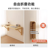 Mingzhi Yifan solid wood foldable computer desk study table wall hanging desk dining table wall table wall hanging simple desk wall folding table 50*30