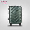 Diplomat Diplomat Luggage Lightweight Frosted Twill Durable Password Box Student Trolley Case TC-2326 Pine Green 28 Inch - Suitable for Long Distance and Needs to be Checked