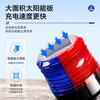 Minggu Solar Warning Light LED Magnetic Car Explosion Light Traffic Construction Car Night LED Ceiling Light Strong Magnetic Red and Blue Model