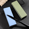Fat Donglai same style whetstone white corundum double-sided household kitchen knife 1000/6000 mesh whetstone set