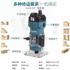 Makita trimming machine M3700B woodworking slotting machine aluminum plastic plate opening 530W small gong machine carving opening bakelite milling M3700B factory standard