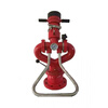 PS30-50 fire monitor DC water mist dual-purpose three-speed adjustable flow rate fixed fire water monitor PS8_50W-D red