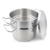 Zwilling (ZWILLING) German classicII 24cm soup pot, stew pot, 24cm steamer, steamer grid, steamer pot set