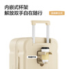 Heilan House (HLA) high-looking luggage, large-capacity trolley case, women's boarding travel luggage, password box, toast cheese 20 inches