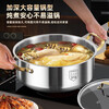 ZWILLING German stainless steel steamer 316 food grade thickened household multi-layer cooking pot hot pot induction cooker universal soup pot double layer extra thick 316 steel one-piece molding 28cm