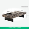 Quanyou Home Tea Table Living Room Modern Simple Marble Rectangular Coffee Table Light Luxury High-Quality New Tea Table