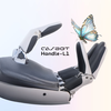 CASBOT Lingbao Robot Highly Integrated Universal Lightweight Version Dexterous Hand Handle-L1 Intelligent Bionic Hand Mechanical Arm Five-Finger Dexterous Hand Robot Intelligent and Efficient Grasping Standard Version - Left Hand