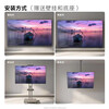 Royalstar 4K ultra-high definition flat-panel TV home smart network voice projection screen eye protection anti-blue light small size elderly color TV living room bedroom borderless ultra-thin smart screen LED-70 network voice version length 108cm width 62cm