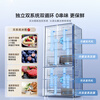 Hisense 525L French-style multi-door refrigerator dual system large capacity first-class energy efficiency air-cooled gray BCD-525WNK1PU national subsidy